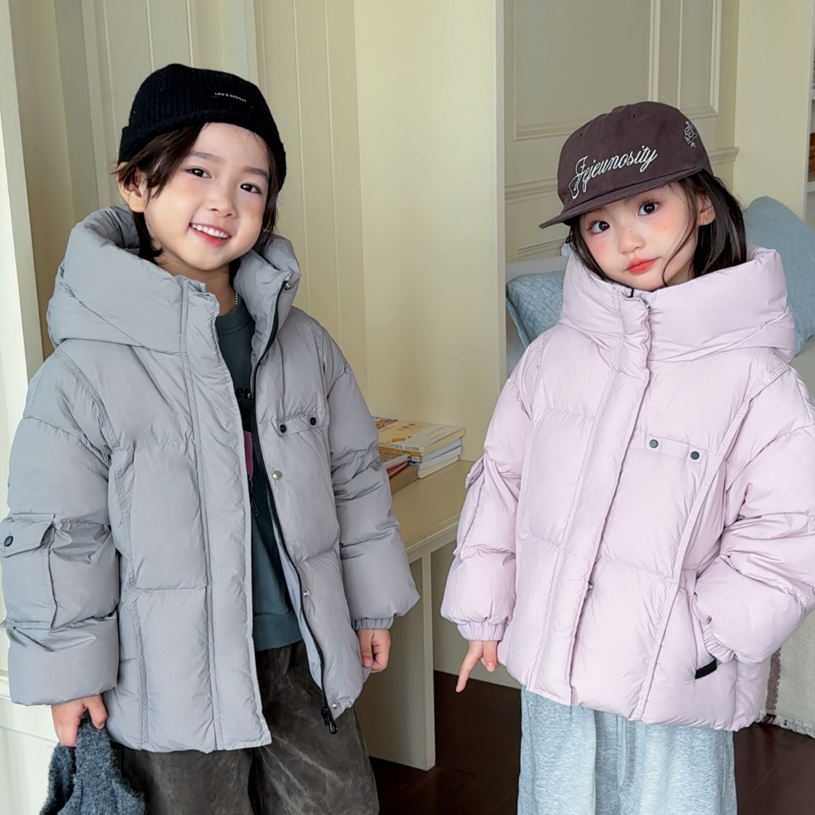 儿童羽绒服冬装外套男女童