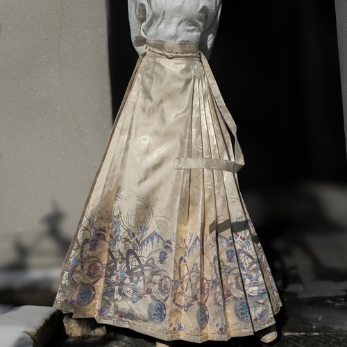 婚服马面裙汉服刺绣织金妆花订婚