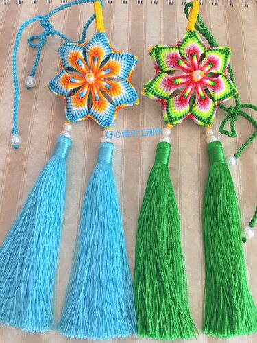 新品手工编织中国结七diy材料包