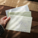 饰信纸书信礼物留言贺卡 装 万物静默如谜烫银信封 复古文艺插画