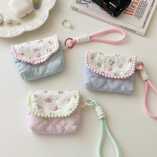 小碎花收纳包CCD包耳机包钥匙包