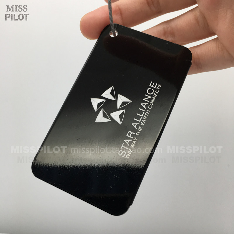 星盟行李牌星空联盟合金旅行箱姓名电话吊牌识别卡钥匙扣包挂件