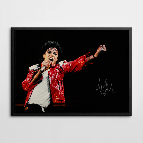 迈克尔杰克逊装饰画michael jackson音乐歌手海报dj酒吧墙面挂画
