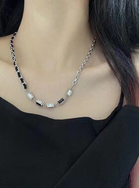 合金锁骨链男女通用项链