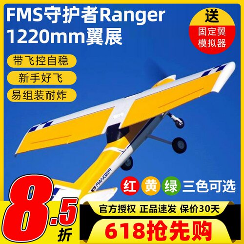 FMS守护者固定翼1200mm带锐飞
