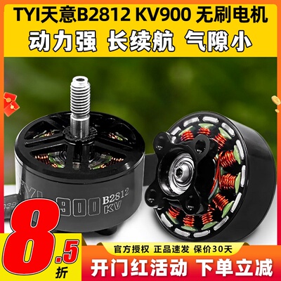 TYI天意B2812无刷电机KV900竞速