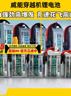 威能穿越机FPV航模固定翼锂电池