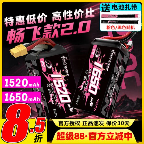 银瑞BLITZ闪电兔电池畅飞2.0系列