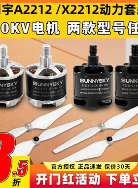 Sunnysky朗宇2212无刷电机X2212无人机马达航模9450螺旋桨固定翼