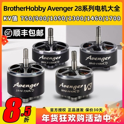 BrotherHobby Avenger 2806.5电机竞赛远航穿越机FPV航模无刷马达