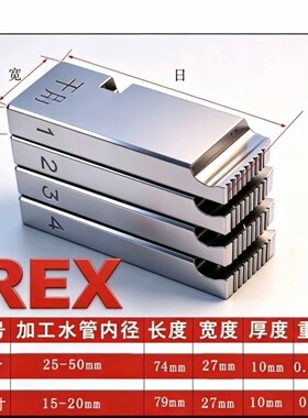 力克士板牙华星套丝机板牙半自动50A型专用耐用板牙