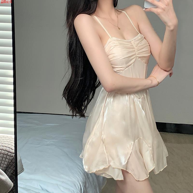 女裙式连体泳衣2023新款游韩