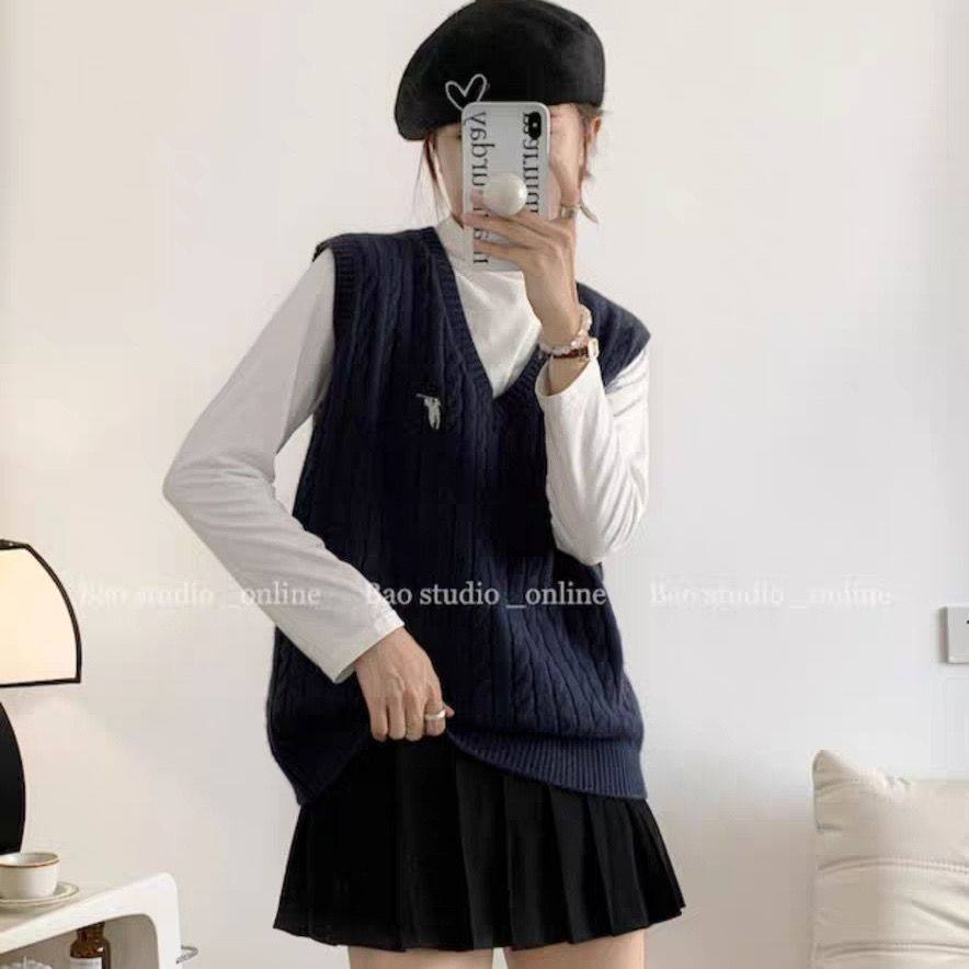 纯欲风设计感毛边V领毛衣女装秋冬新款修身显瘦小众别致开衫上衣