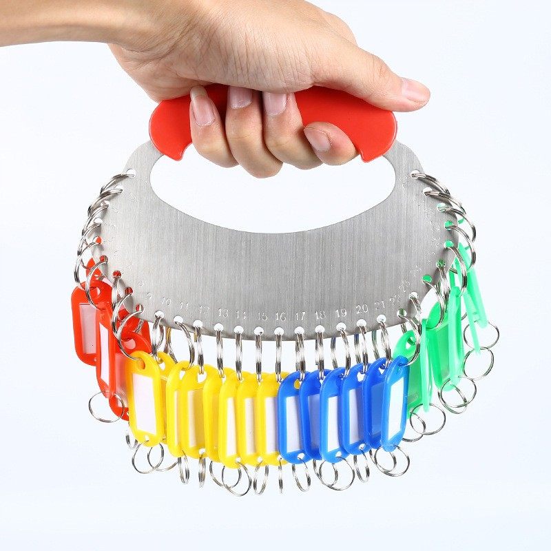 钥匙挂盘钥匙盘带标记牌不锈钢高级钥匙扣办公室包租婆钥匙串,特色手工艺,其他特色工艺品,淘宝优惠券,粉丝福利购,淘宝优惠卷