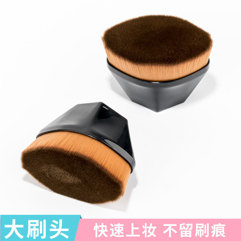 花瓣无痕粉底刷扁头不吃粉魔术平头化妆腮红散粉刷子粉底液专用刷,彩妆/香水/美妆工具,化妆刷,淘宝优惠券,粉丝福利购,淘宝优惠卷