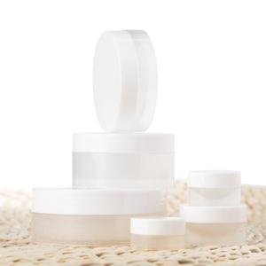 化妆品分装瓶面霜膏霜盒便携散粉盒压缩面膜纸泡瓶10/30/50/100g