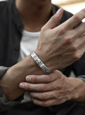 貔貅手镯男转运招财民族风高级感简约配饰女夏季复古百搭设计饰品