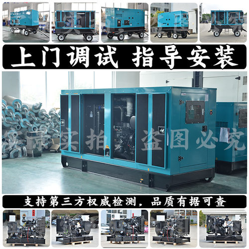 户外静音250KW柴油发电机组 309KW玉柴YC6MK420-D30 312KVA