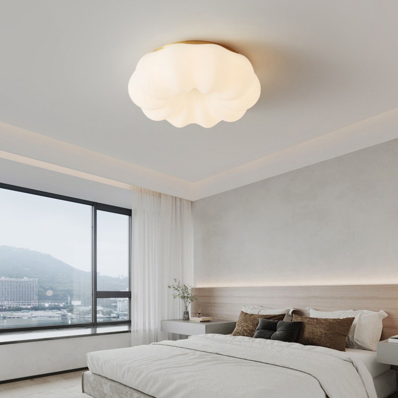 客厅吸顶灯2025新款现代意式极简设计师超薄轻奢高级卧室灯