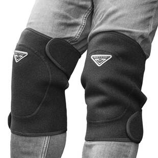 蝠派摩托车电动车骑行保暖护膝护腿加绒挡风骑车防风护具冬季 男士