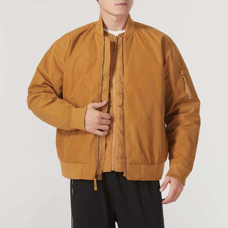 球星羽绒服男三合一冬季款户外保暖防水夹克棒球服夹克A6927
