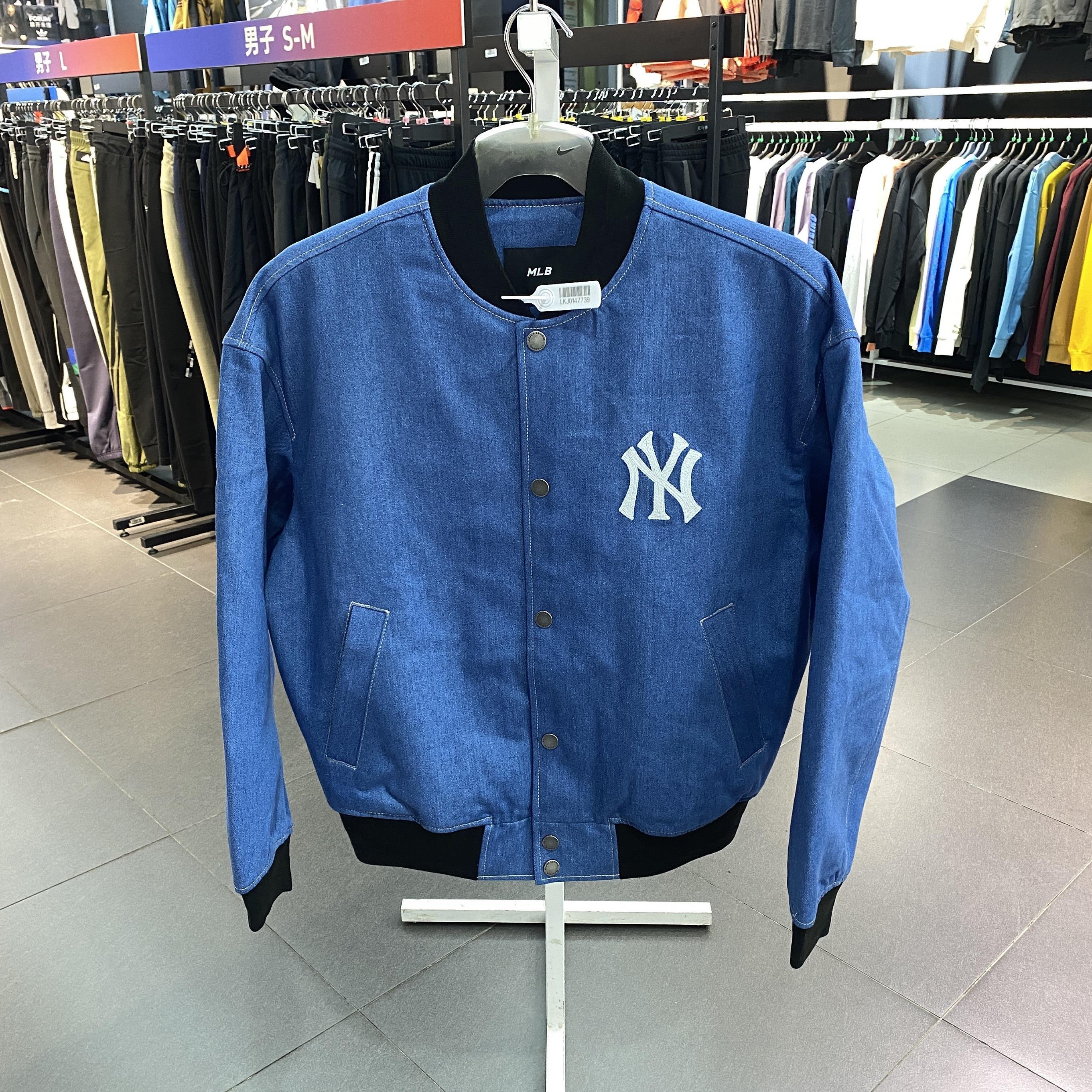 球星牛仔潮流外套感百搭款休闲高级透气舒适3ADKR0134男女运动时