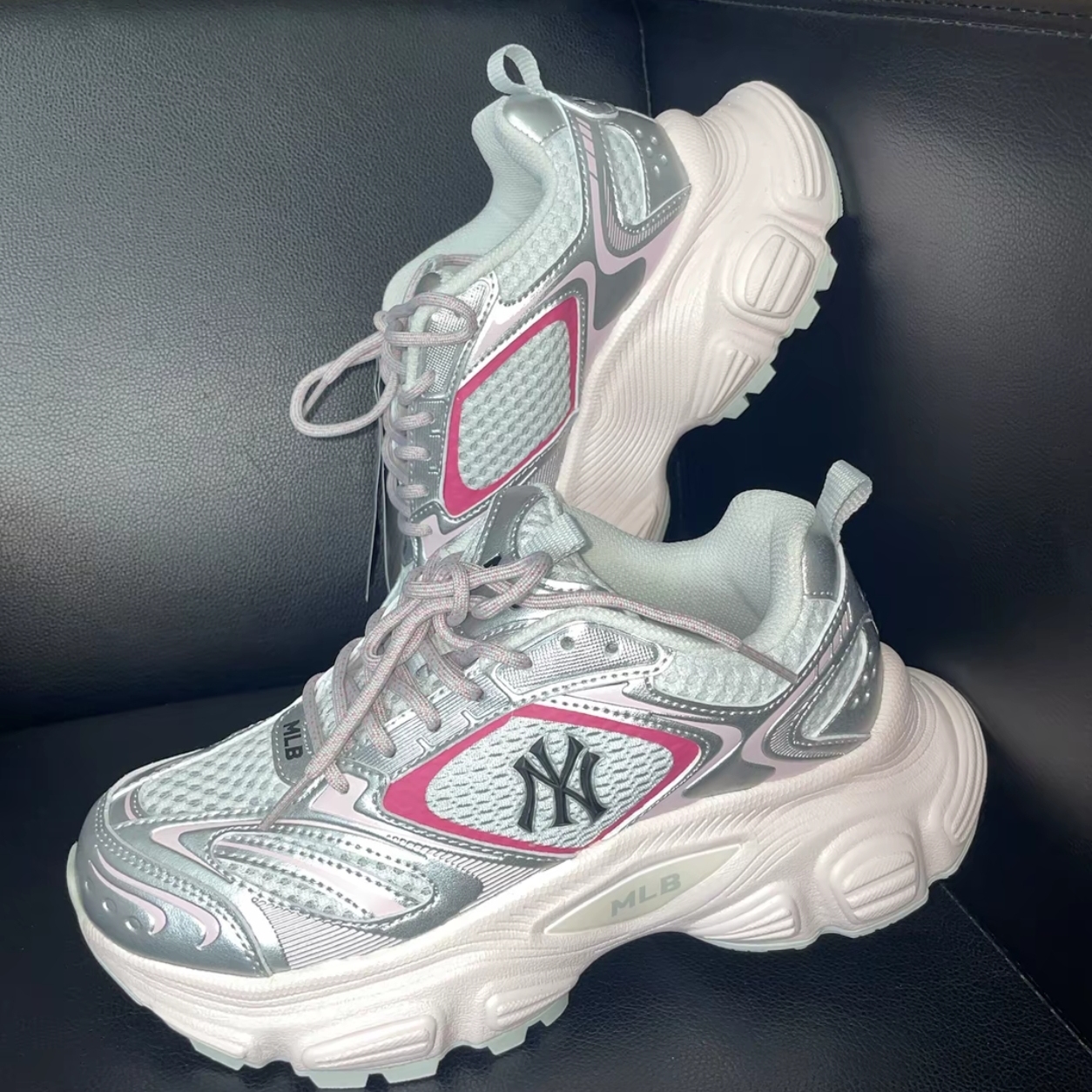 球星男女同款轻便透气防滑耐磨低帮休闲老爹鞋3ASHCC25N-3ASHWD15