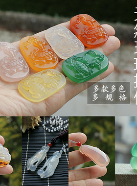 情侣礼物佛公葫芦饰品天然玛瑙