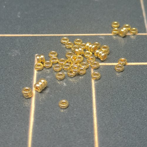 （满15元包）10g约200颗卡2*4铜高保隔片58-012
