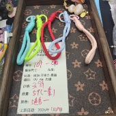 9.9元 包邮 109 010 5个手机绳5色各一