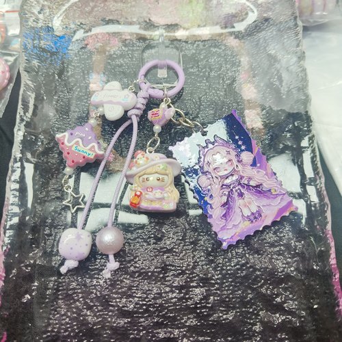 （15元包邮）diy手机链编绳树脂爆款片片单款成品