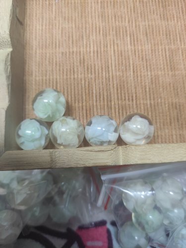 （15元包邮）5个卡16花夜光树脂珠71-018