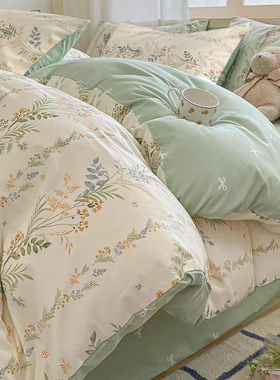 全棉纯棉被套单件150x180x200x230x210x220x250cm单双人被罩床上