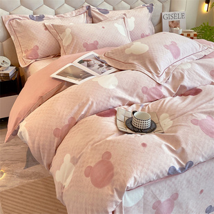 纯棉加厚被套单件全棉100秋冬季 加大被罩150x230x230x250x248磨毛