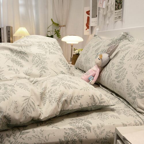 纯棉被套简约现代棉斜纹