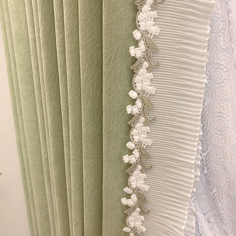 雪尼尔遮光窗帘知彼涤纶