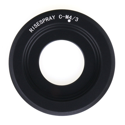 RISESPRAY C-M4/3适用于电影镜头C口转接奥巴松下M4/3卡口转接环 - 封面