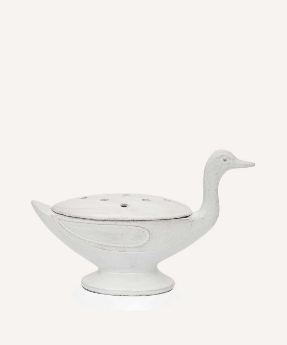 astier de villatte法国adv手工天鹅香薰炉艺术品装饰礼物家居
