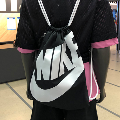 nike耐克抽绳包双肩包女收纳包