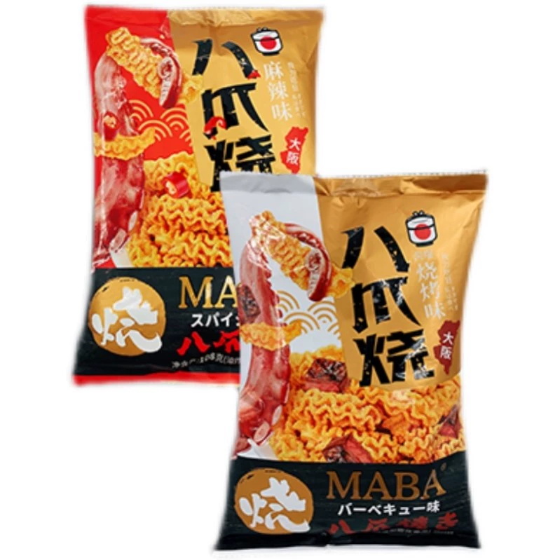 MABA八爪烧108g*1网红零食童年怀旧麻辣食品吃货休闲解馋小零食