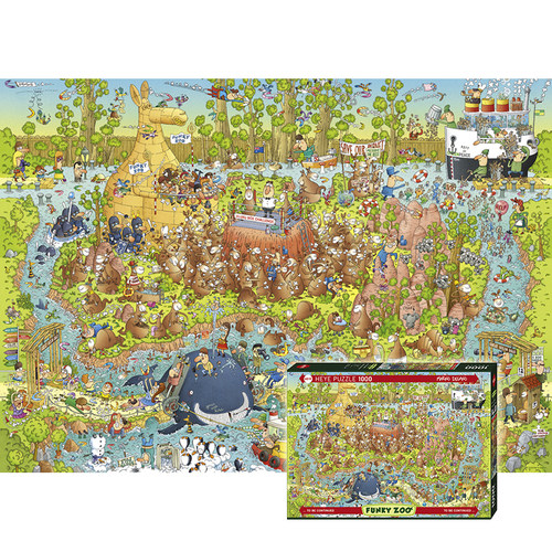 HEYE现货包邮澳大利亚动物园拼图