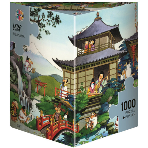 新品2023复刻富士山下拼图HEYE