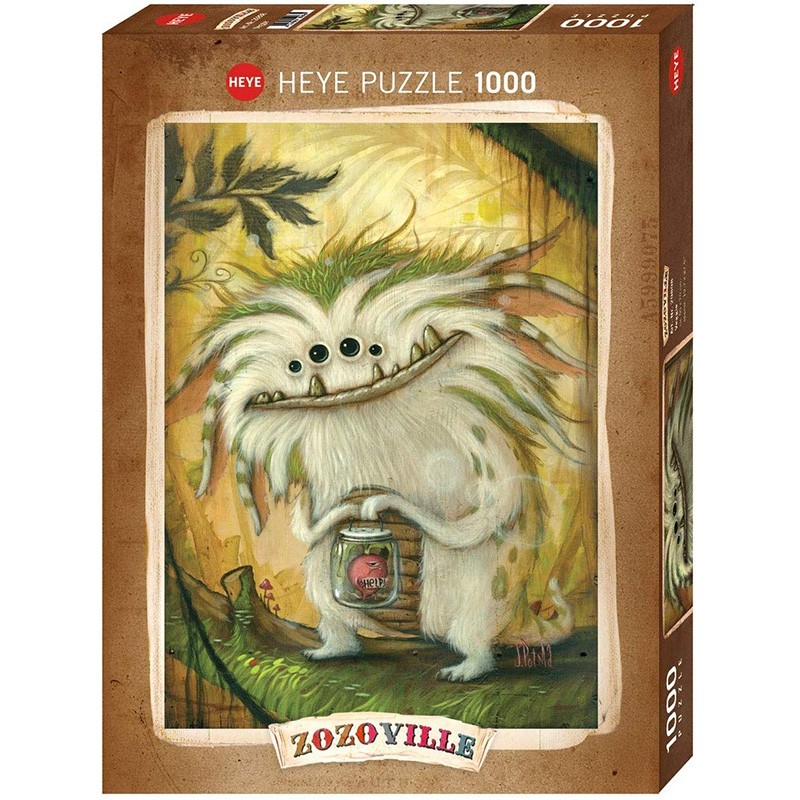 现货包邮 德国Heye 1000片 29898 成人进口拼图 怪物系列之素食者