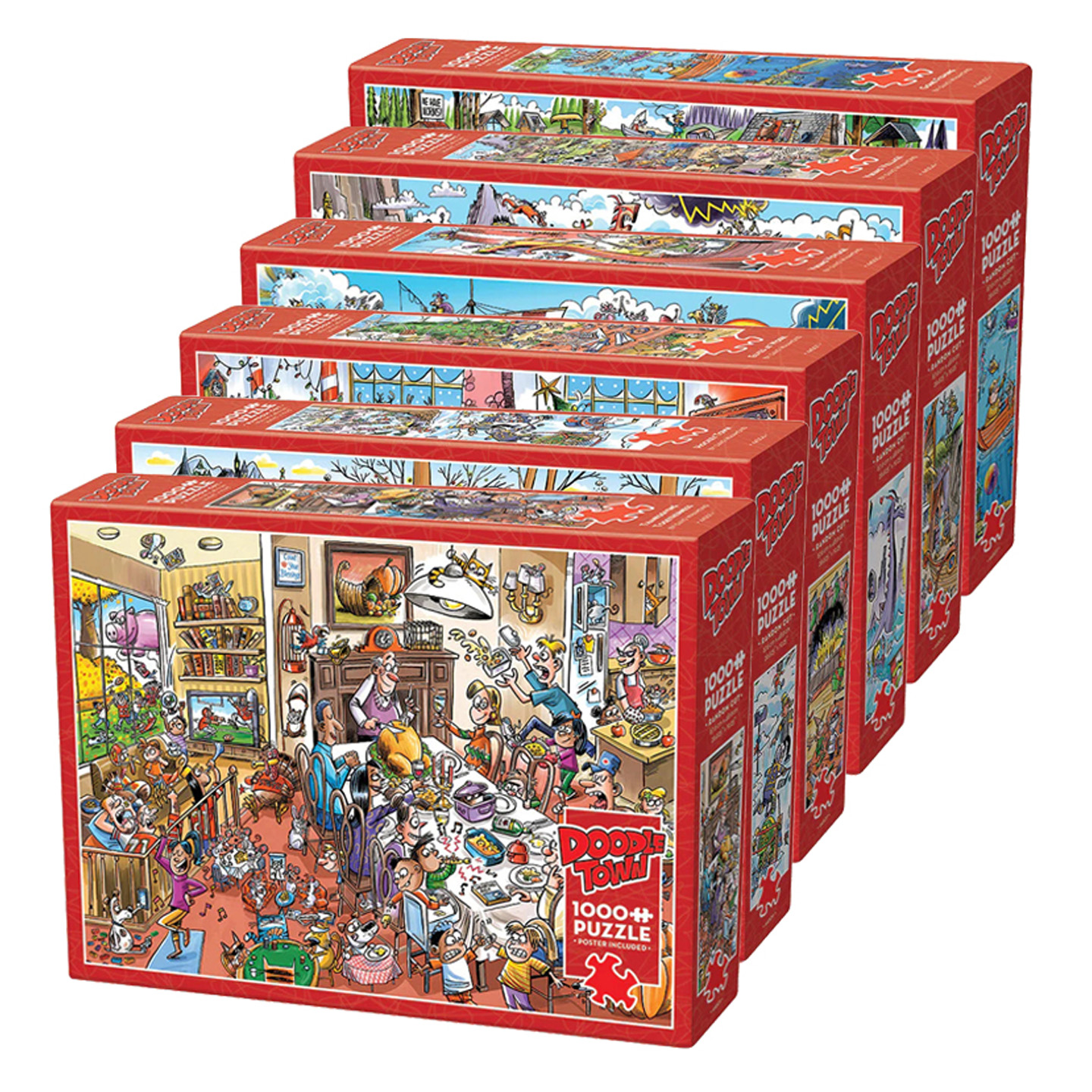 CobbleHill进口异形拼图益智玩具