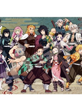 现货 日本进口Ensky1000片鬼灭之刃成人拼图正版潮玩益智解压玩具