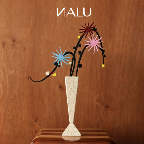 NALU旋转花花客厅玄关装饰摆件