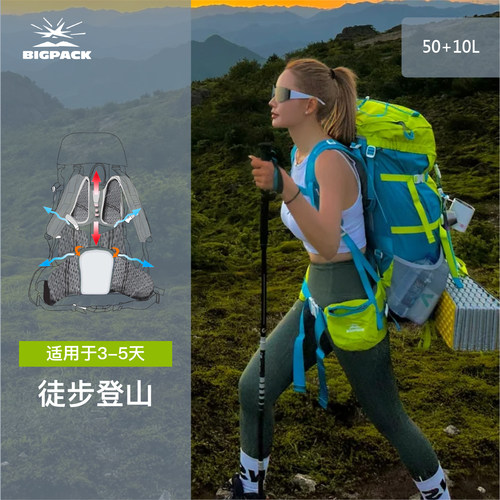 BIGPACK登山包户外徒步
