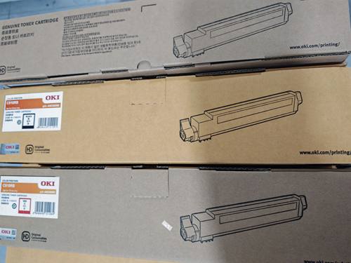 oki c910rb 方正D5036 印章红金光红黑双色打印机粉盒 硒鼓 芯片