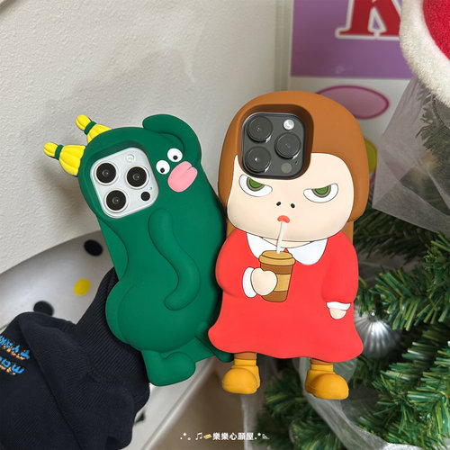 奈良美智立体软硅胶壳