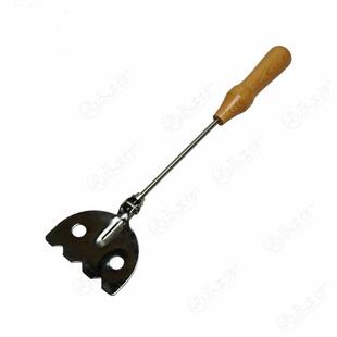 禹丞工坊不锈钢木柄虾铲拌饵铲南极虾铲打窝铲矶钓渔具配件